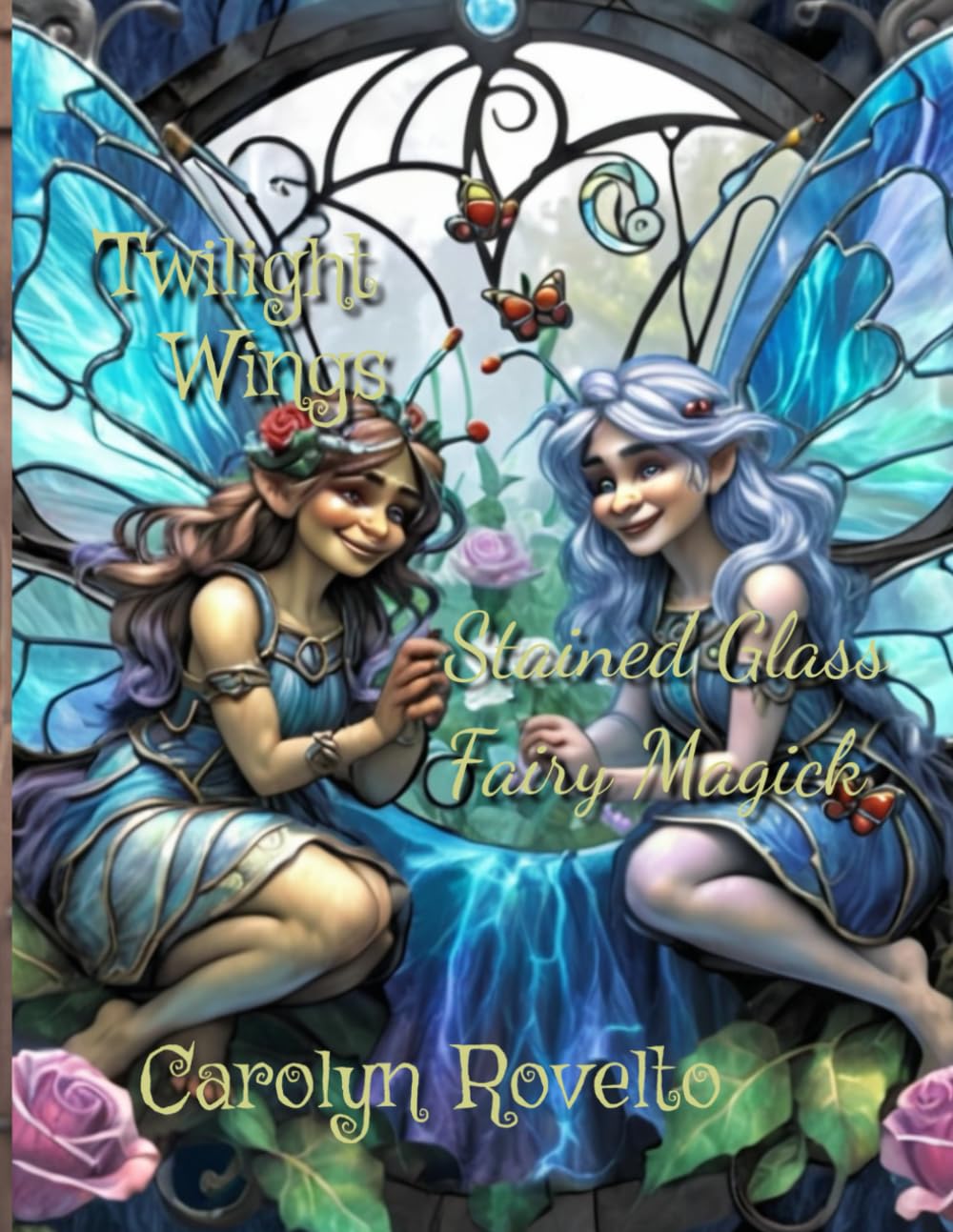 Twilight Wings Stained Glass Fairy Magick: Stained Glass Fairy Magick