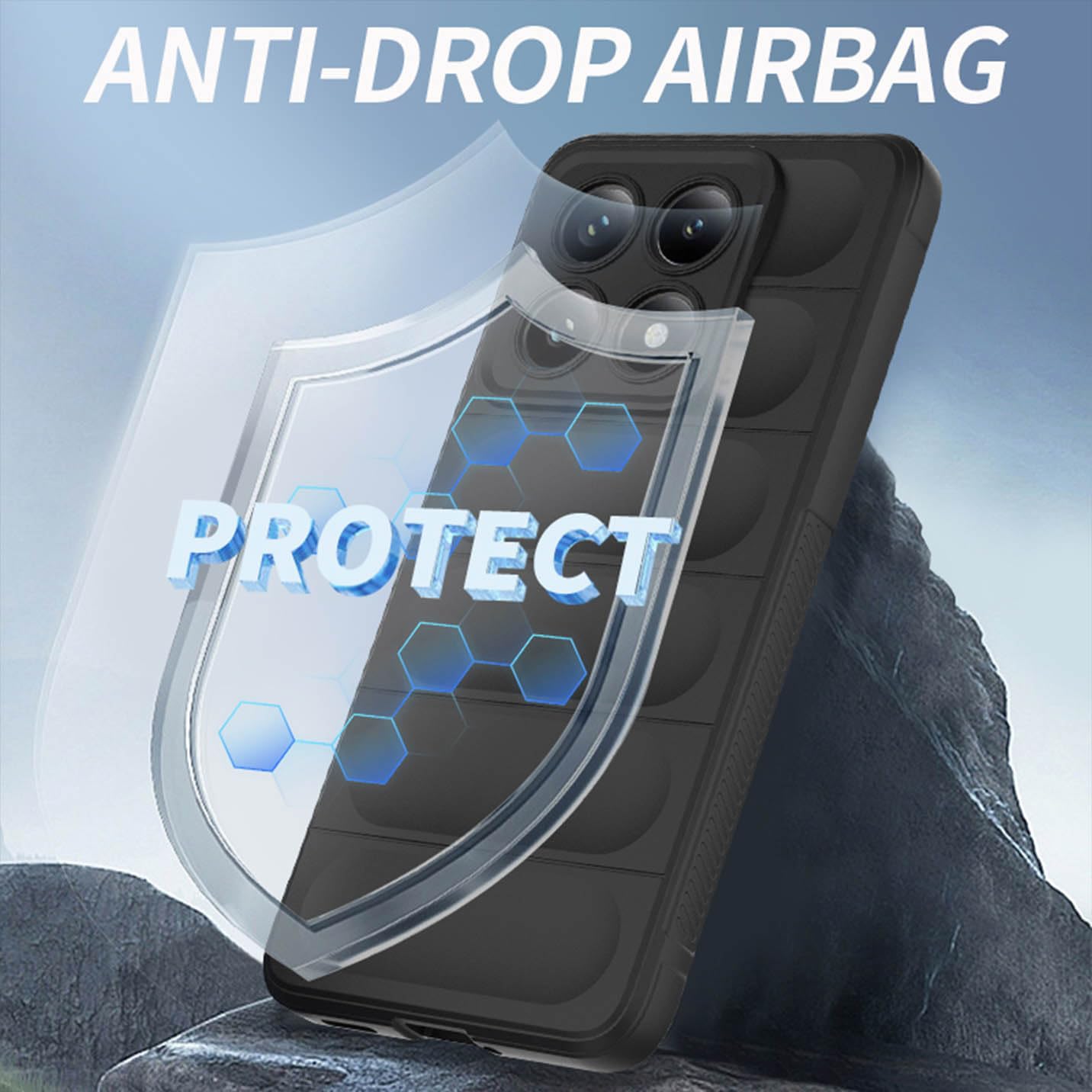 Xiaomi 14t 512 Go BORYA Coque Pour Xiaomi 14 Pro 5G, Antichoc Très Mince Premium Xaomi̇ 14t Pro