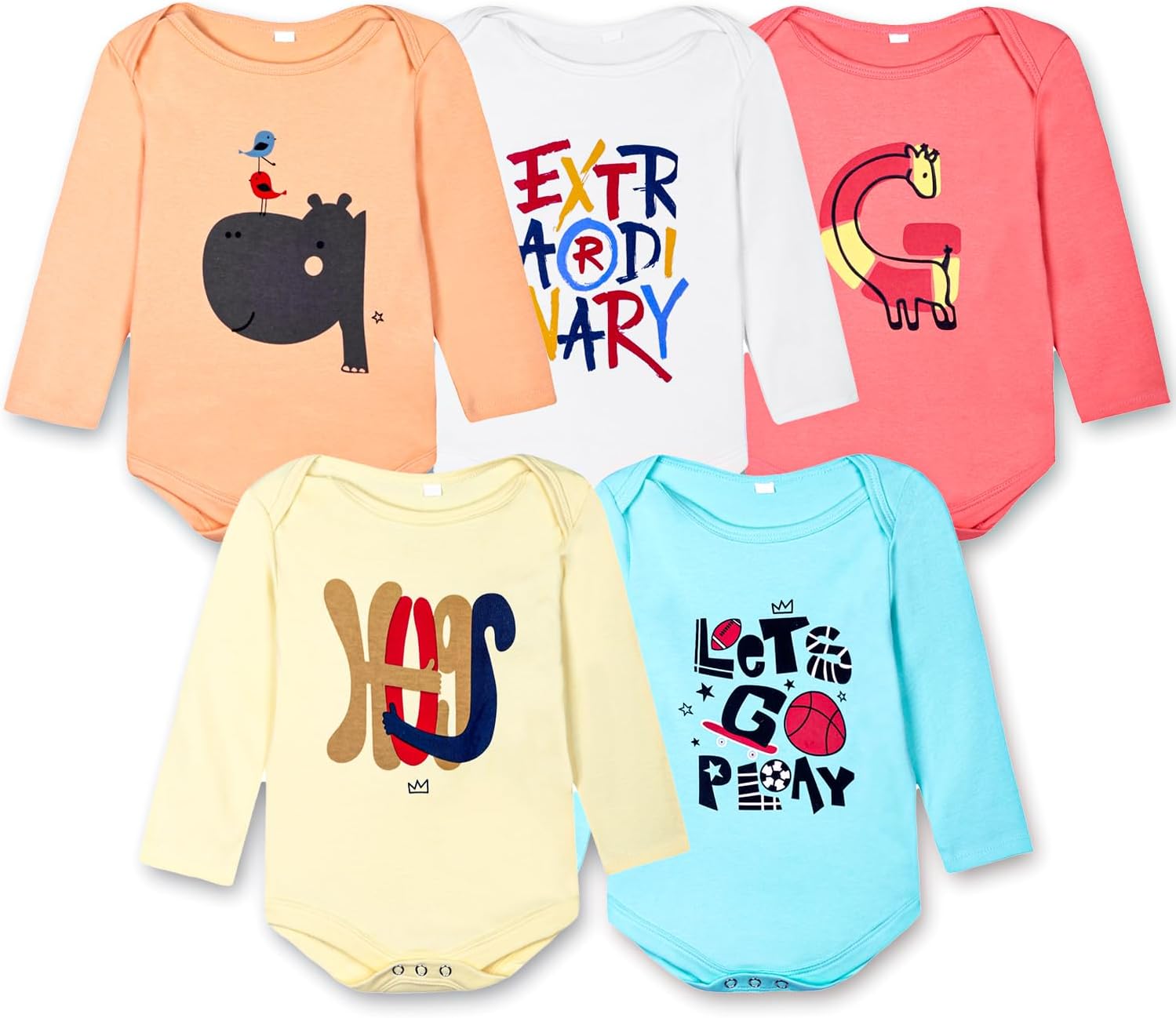 Unisex Baby Rompers Bodysuits
