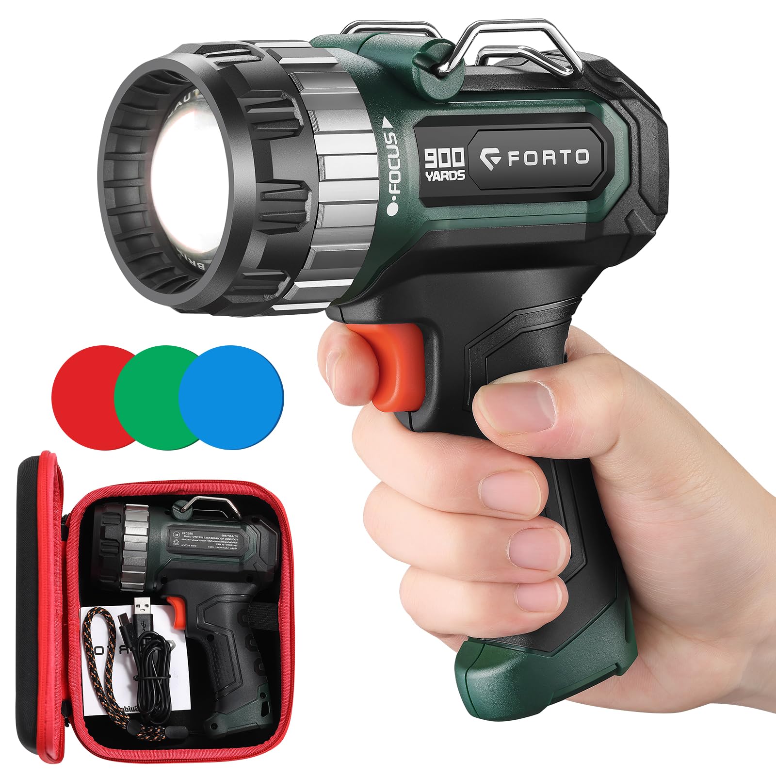 FORTO Handheld Compact Spotlight