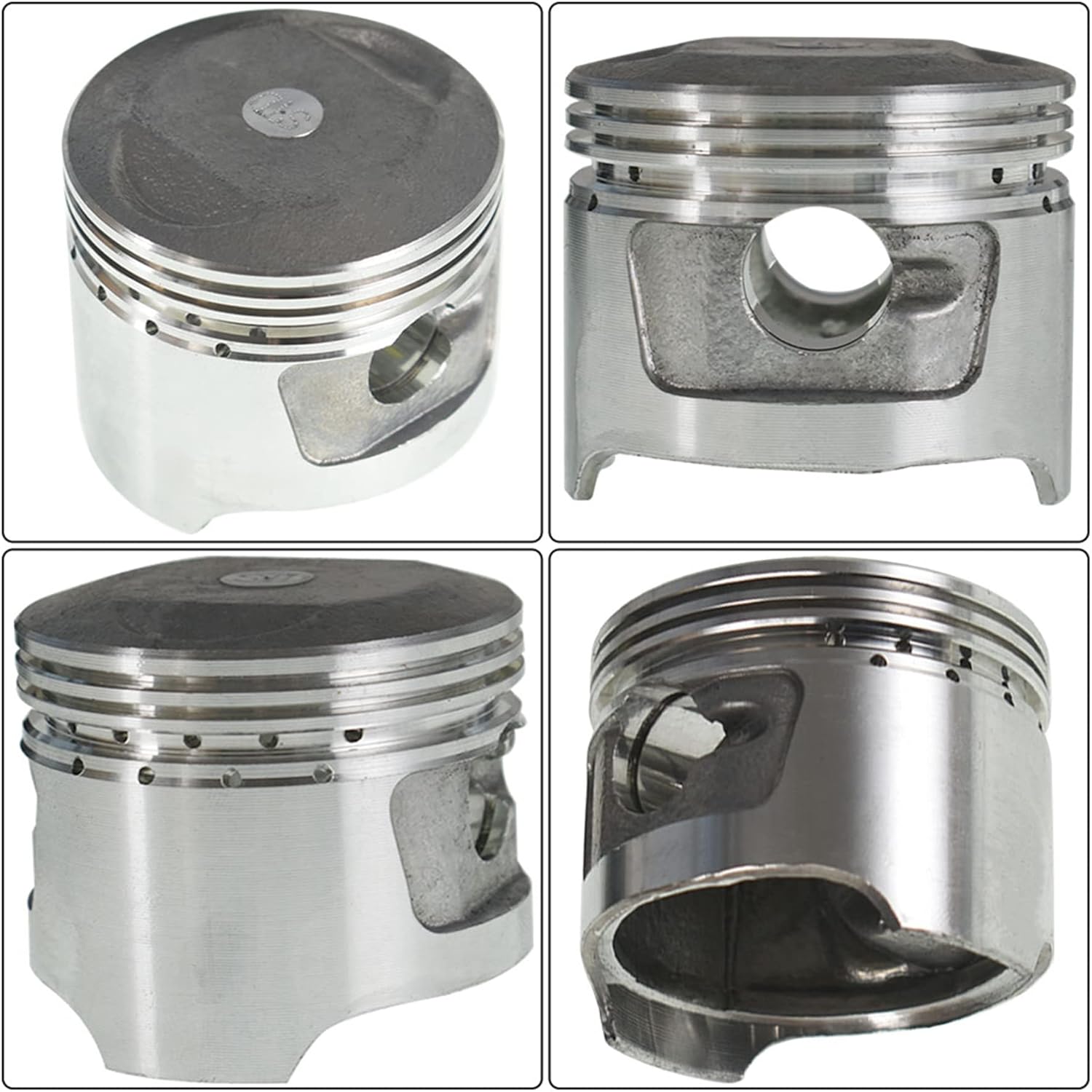 Big Bore Cylinder Head Piston Gasket Top End Kit Replacement for CRF70 ATC70 XR70 TRX70 Bore Size 47mm