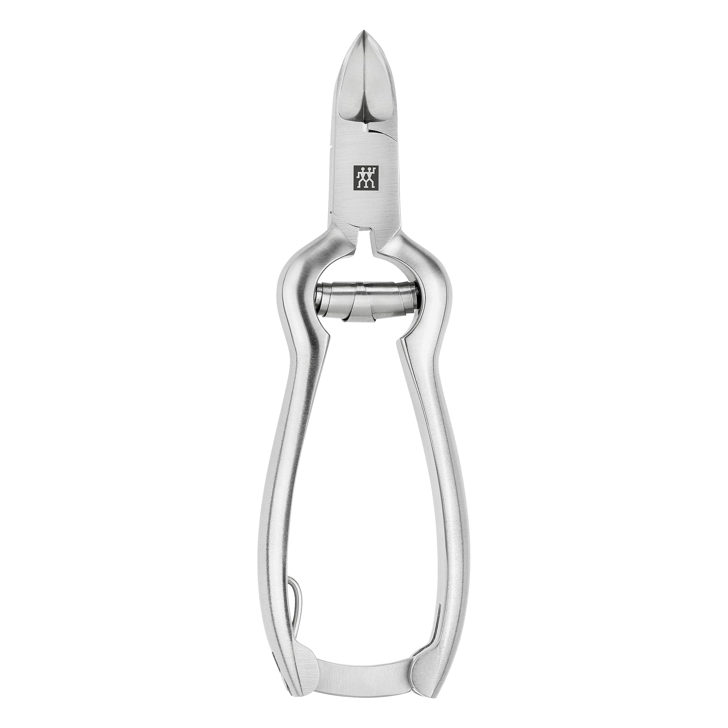 ZWILLING Nagelzange (mit Pufferfeder, ergonomische Form, besonders scharfe Schneiden für feste Finger- und Fußnägel), Premium, Silber
