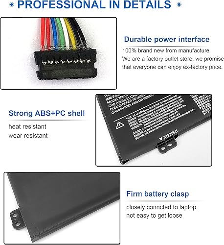 Miniatura 4 de L16L4PB1 L16C4PB1 - Batería para laptop compatible con Lenovo Yoga 720 13 720-13IKB 720-131KB 720-13lKB 80X6, Yoga 730-13IKB 730-131KB 81C3, Yoga