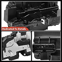 Vista 7 de A-Premium Actuador de bloqueo de puerta lateral del pasajero trasero derecho compatible con Nissan Versa/Tiida 2007-2013