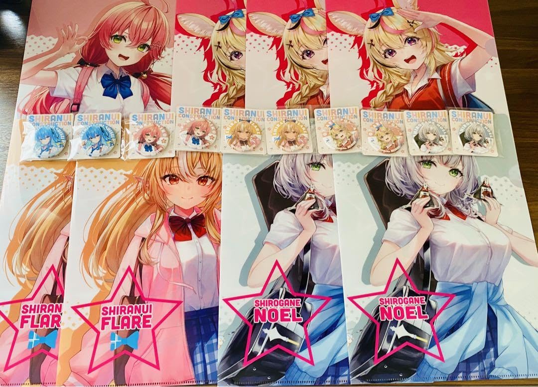 未開封60】ホロライブ × セブンイレブン不知火建設 缶バッジ星街すいせい