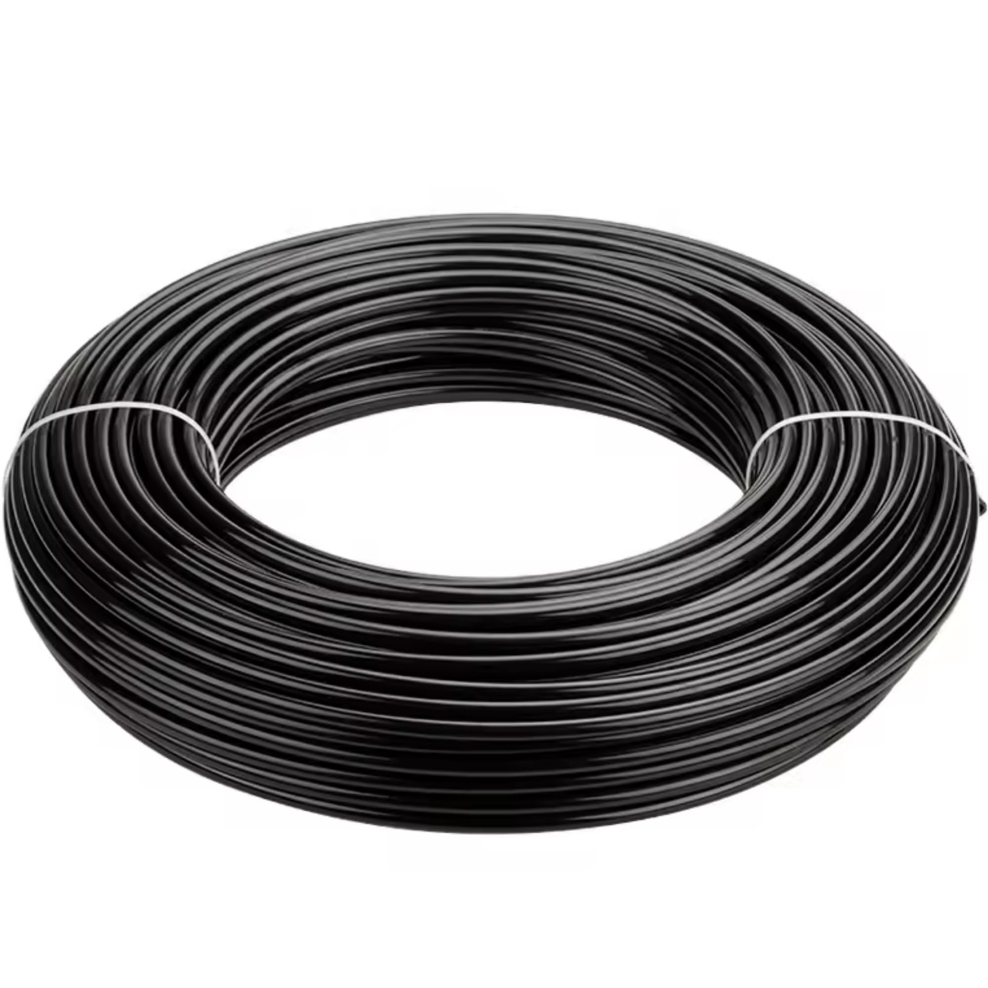 Drip Irrigation 16 Mm Diameter Main Supply Line Pipe Roll, 10 Mtr Black Watering Hose Blank Distribution Gardening Purpose Plants Tree Tube Home Farming Accessories Pipes (10 Meters)