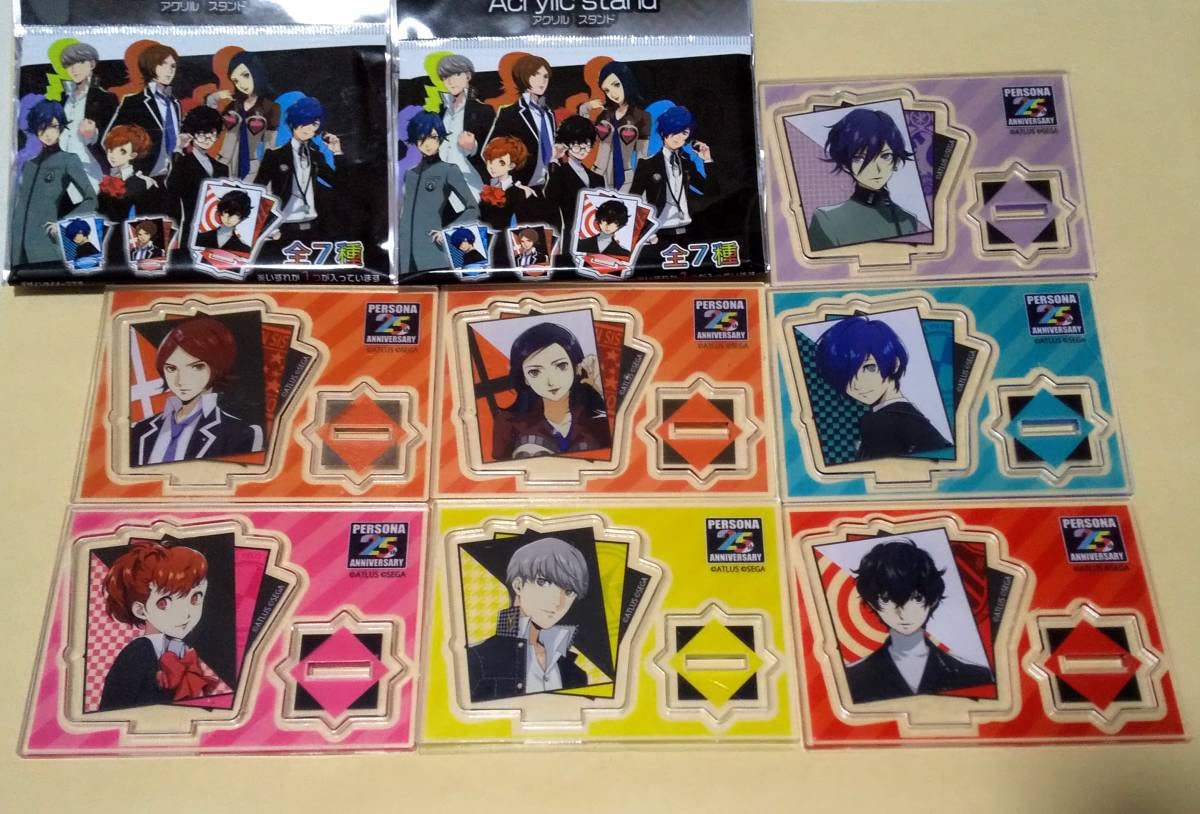 Amazon.co.jp: ペルソナ25周年記念 アクリルスタンド 7種セット