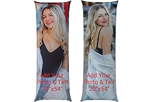 Personalized Body Pillow Cover with Your Photo