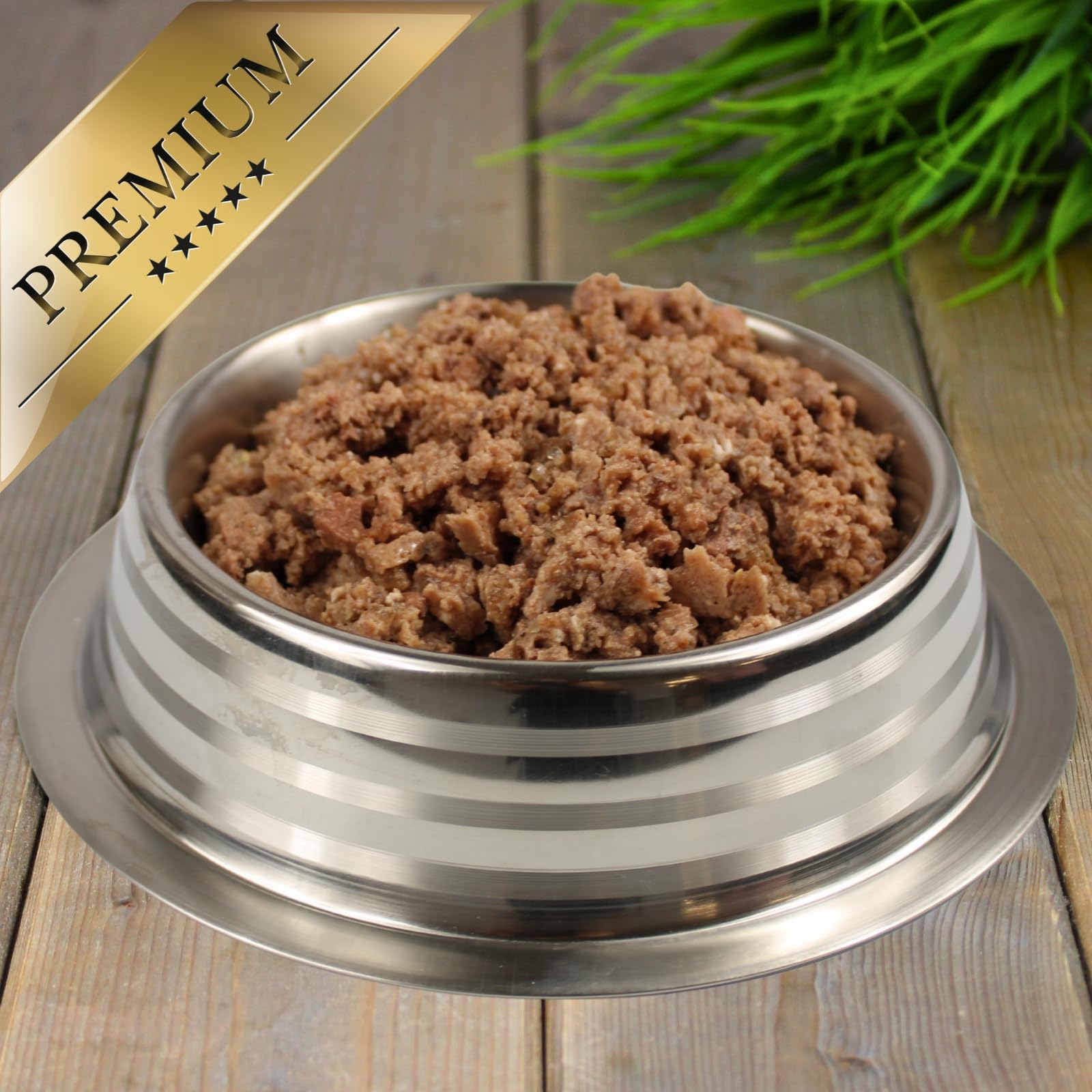 Lecker.Pet® 33 x 150 g Paulas pâté Fine Riche en Poulet Aliment pour Chiens