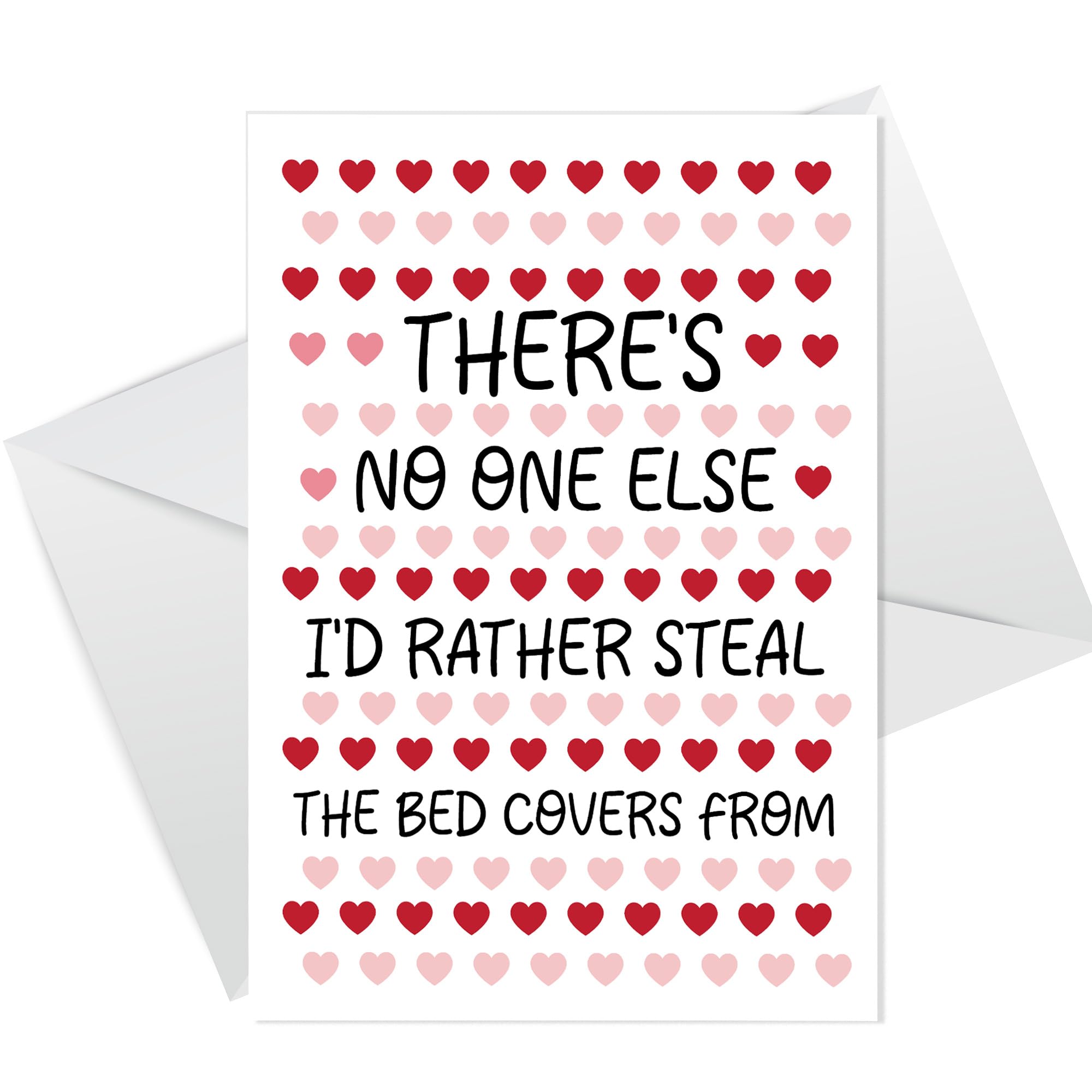 RED OCEAN Funny Valentines Day Card Perfect For Him Husband Boyfriend Girlfriend Wife Valentines Cards For Her Joke Valentines Day Cards Greetings Card With Envelope