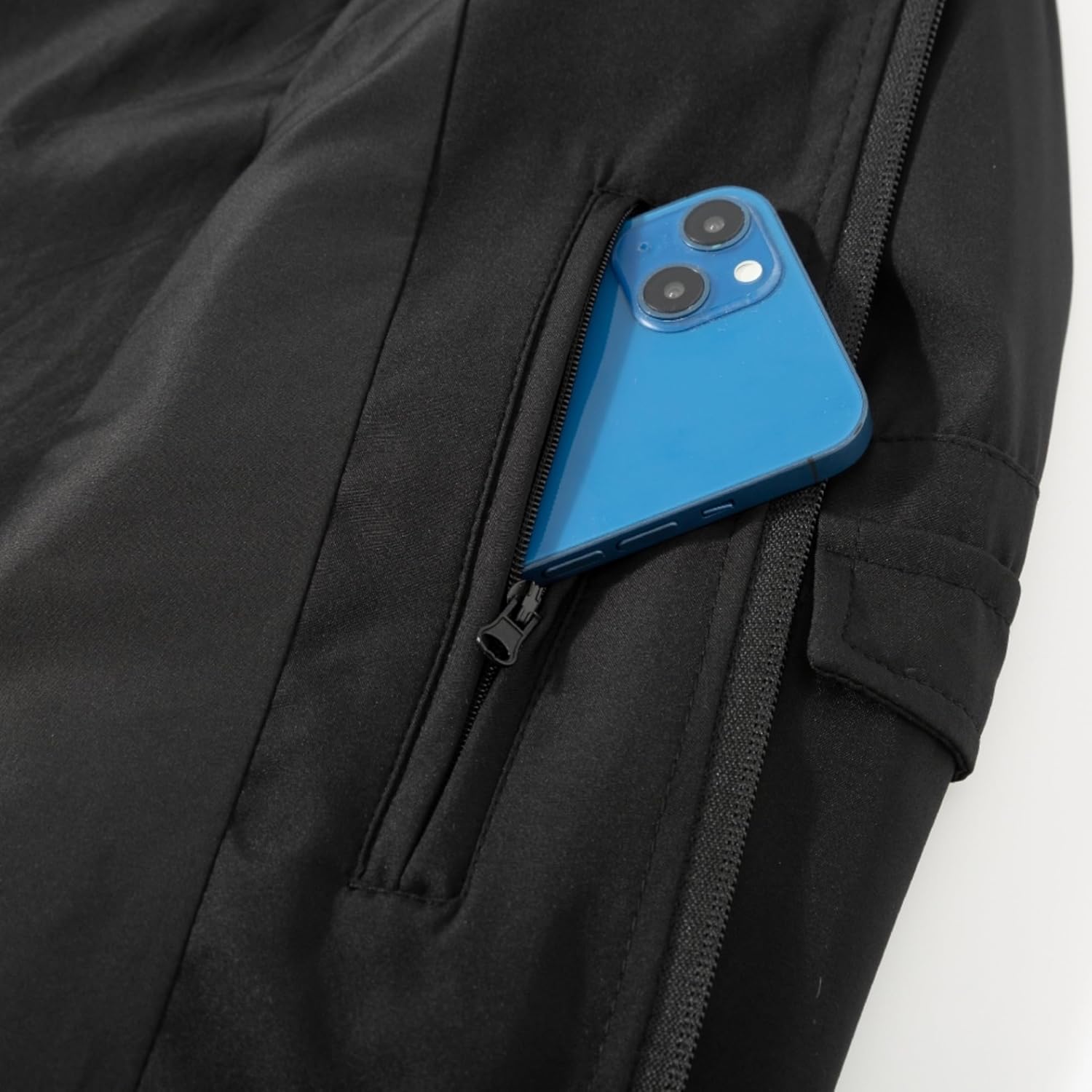 XiaoYouYu Men's Bomber Jacket Casual Fashion Lightweight Windbreaker Outdoor Flight Coat Jackets - Image 5