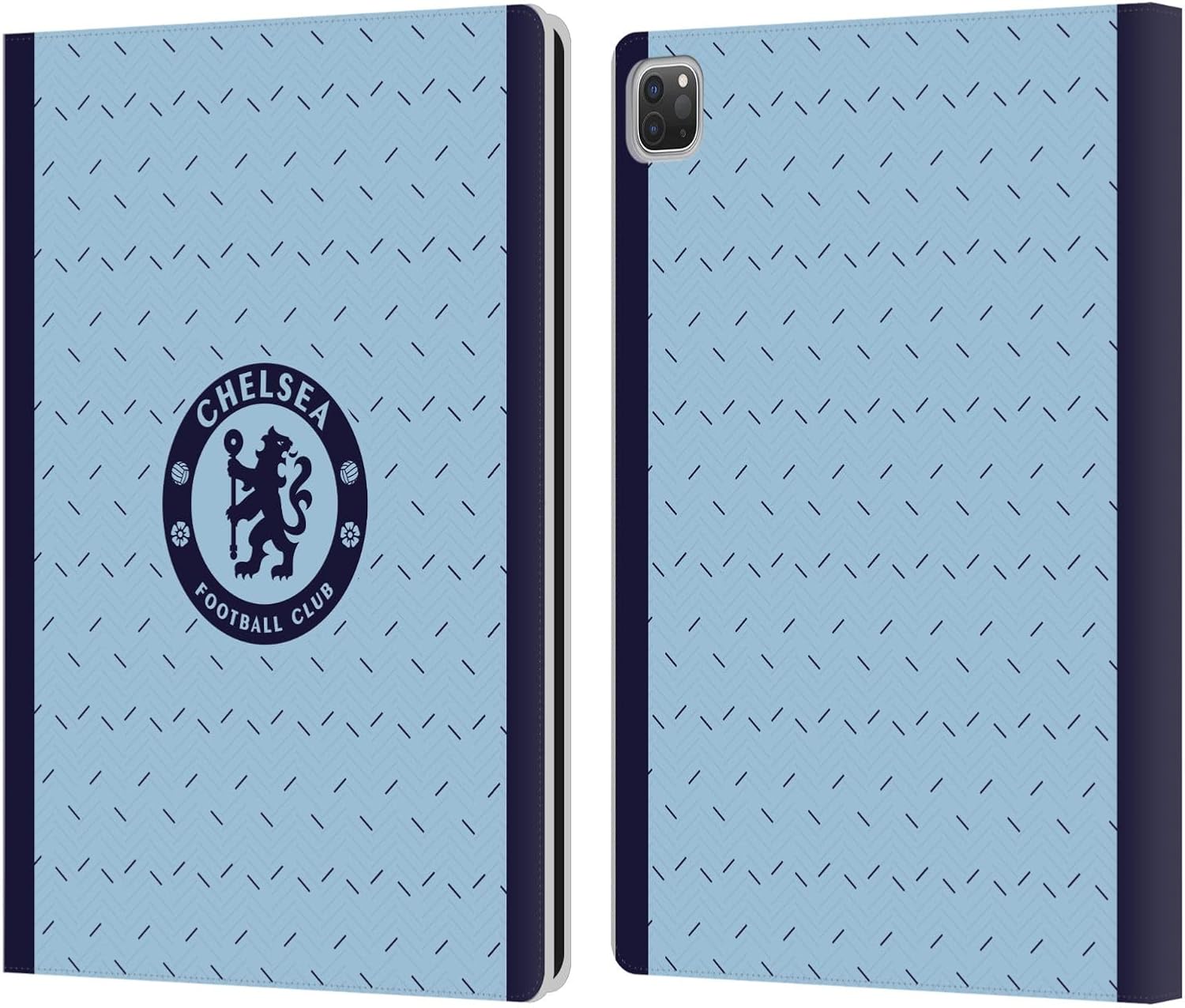 Head Case Designs Officially Licensed Chelsea Football Club Away 2020/21 Kit Leather Flip Case Compatible with Apple iPad Pro 13 M4 2024
