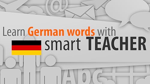 Aprendemos palavras alemãs com Smart-Teacher