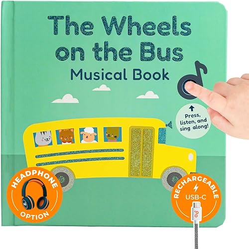 Miniatura 8 de Cali's Books Libro de colores para niños pequeños de 1 a 3 años – Libros musicales para niños, libro interactivo de sonido para bebés, juguetes