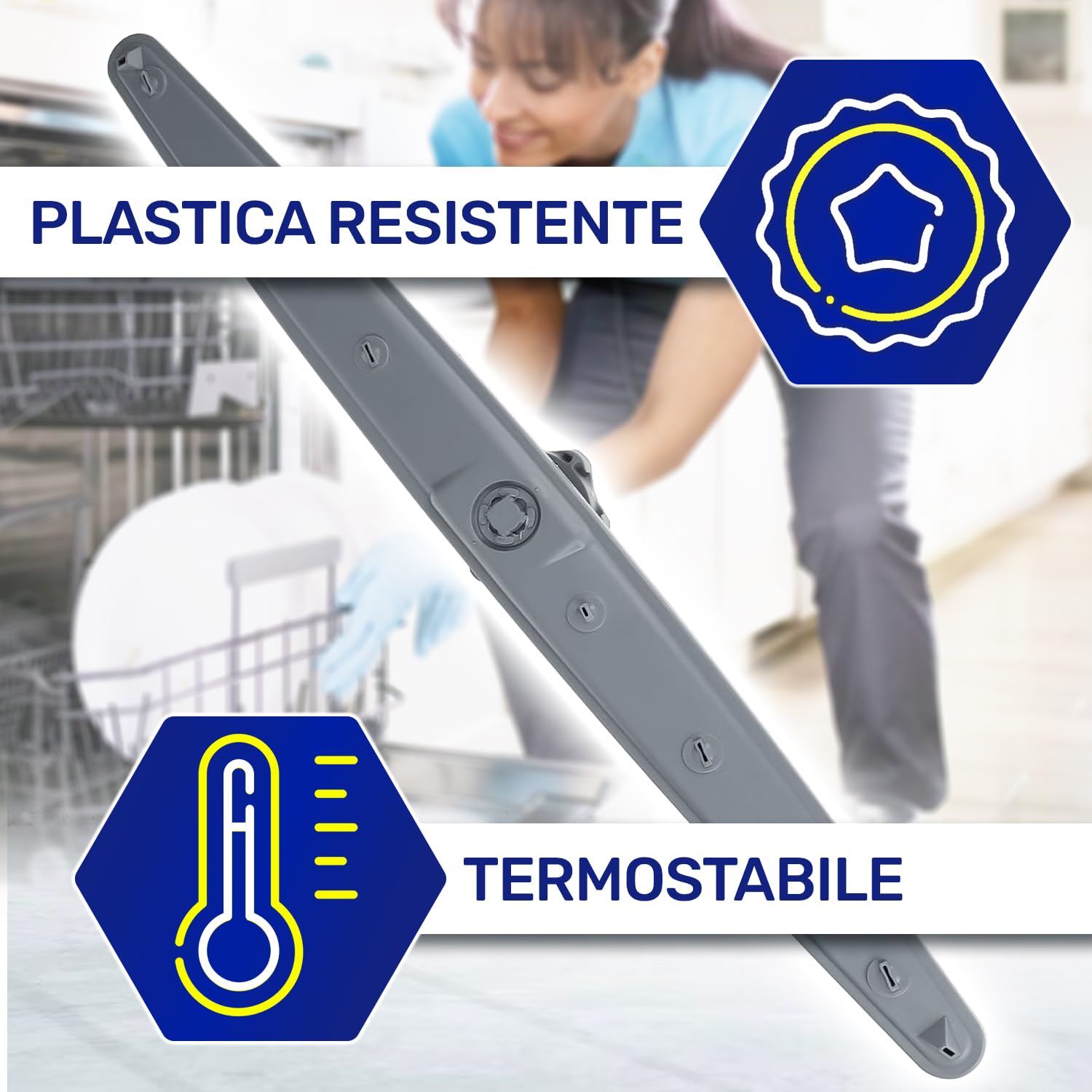Raccordo con guarnizioni arrivo braccio - Lavastoviglie - WHIRLPOOL - 2945303664586000181 Raccordo con guarnizioni arrivo braccio - Lavastoviglie - WHIRLPOOL - 2945303664586000181
