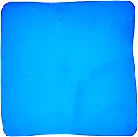 Almofada Interna em Gel para Banco de Moto, Ortho Pauher, Azul, 25 Cm X 25 Cm X 1 Cm