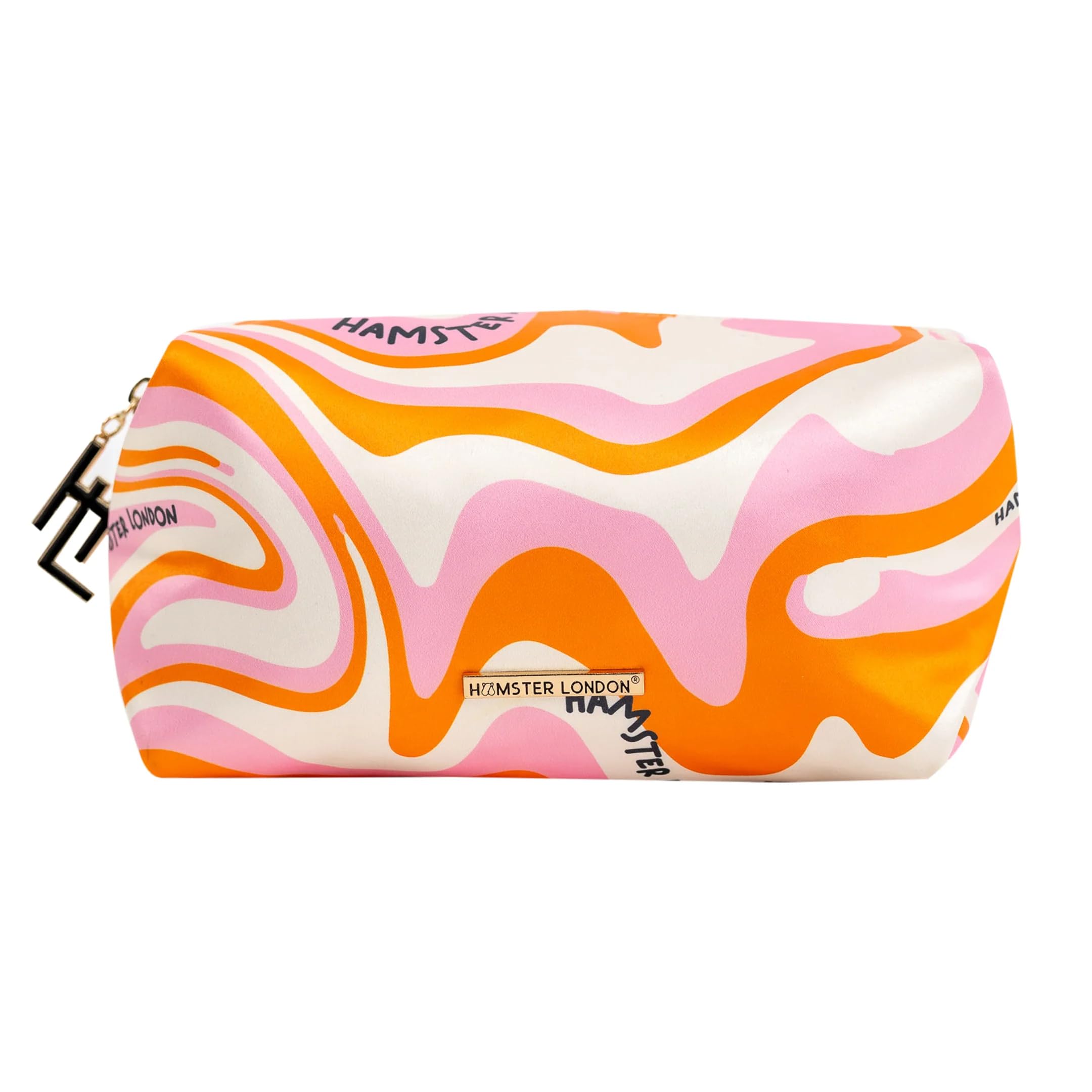 Hamster London Blush Collection Wiggle Orange Pouch for Women - Attractive Look, Multi-Purpose Pouch Ideal for Travel (Orange)-image-17
