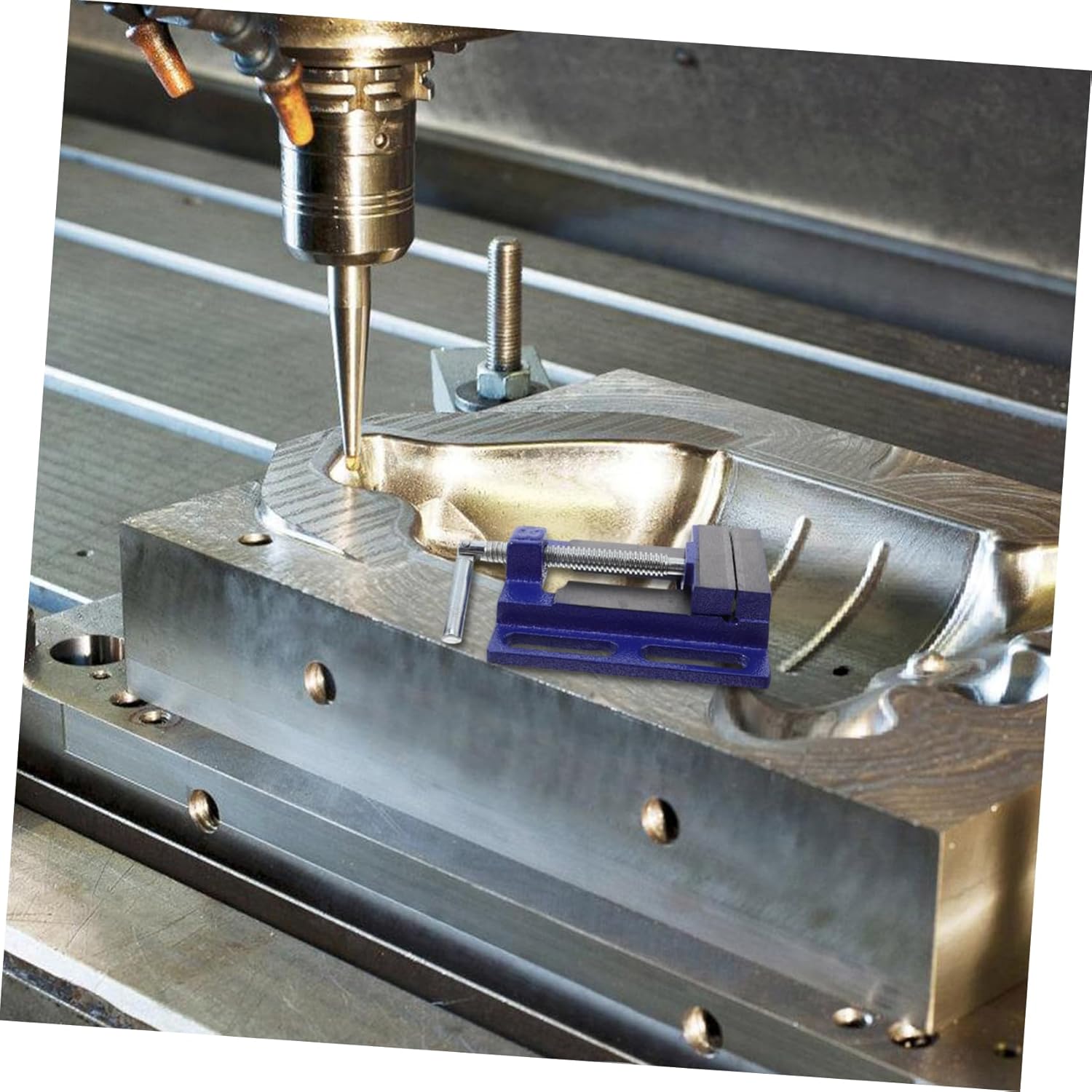 IMIKEYA American Milling Machine Pliers Bench Table Vise Bench Vise Woodworking Metal Clamp Drill Press Vice Metal Clamps Steel