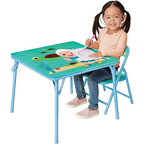 CoComelon Kids Table and Chair Set: The Perfect Spot for Learning and Play
