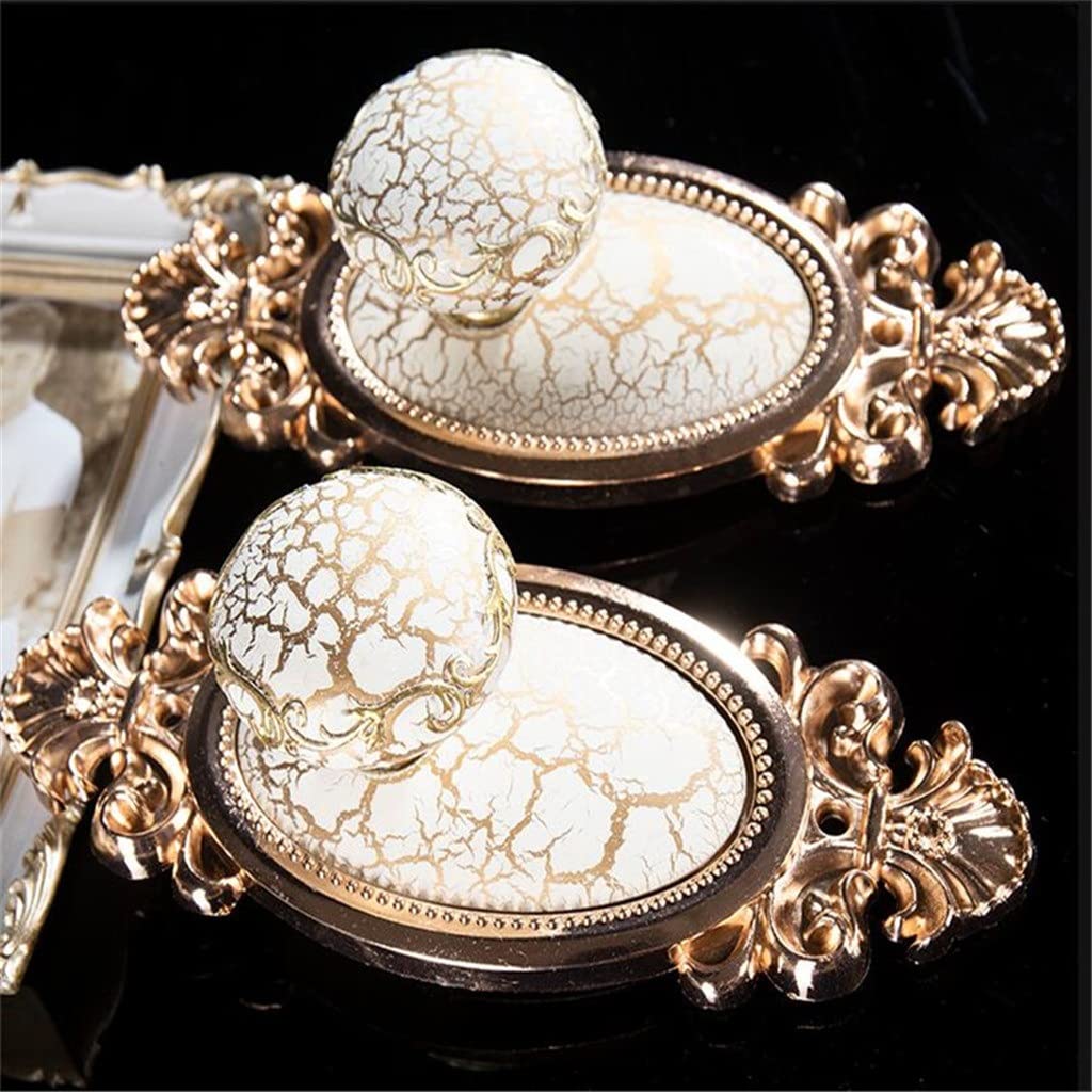 2 PCS Européenne Rétro Embrasse de Rideau/Crochets de Suspension Porte-Rideau Accessoires de Rideau Déco (Couleur : D, Taille : Taille Unique) (A Taille Unique)