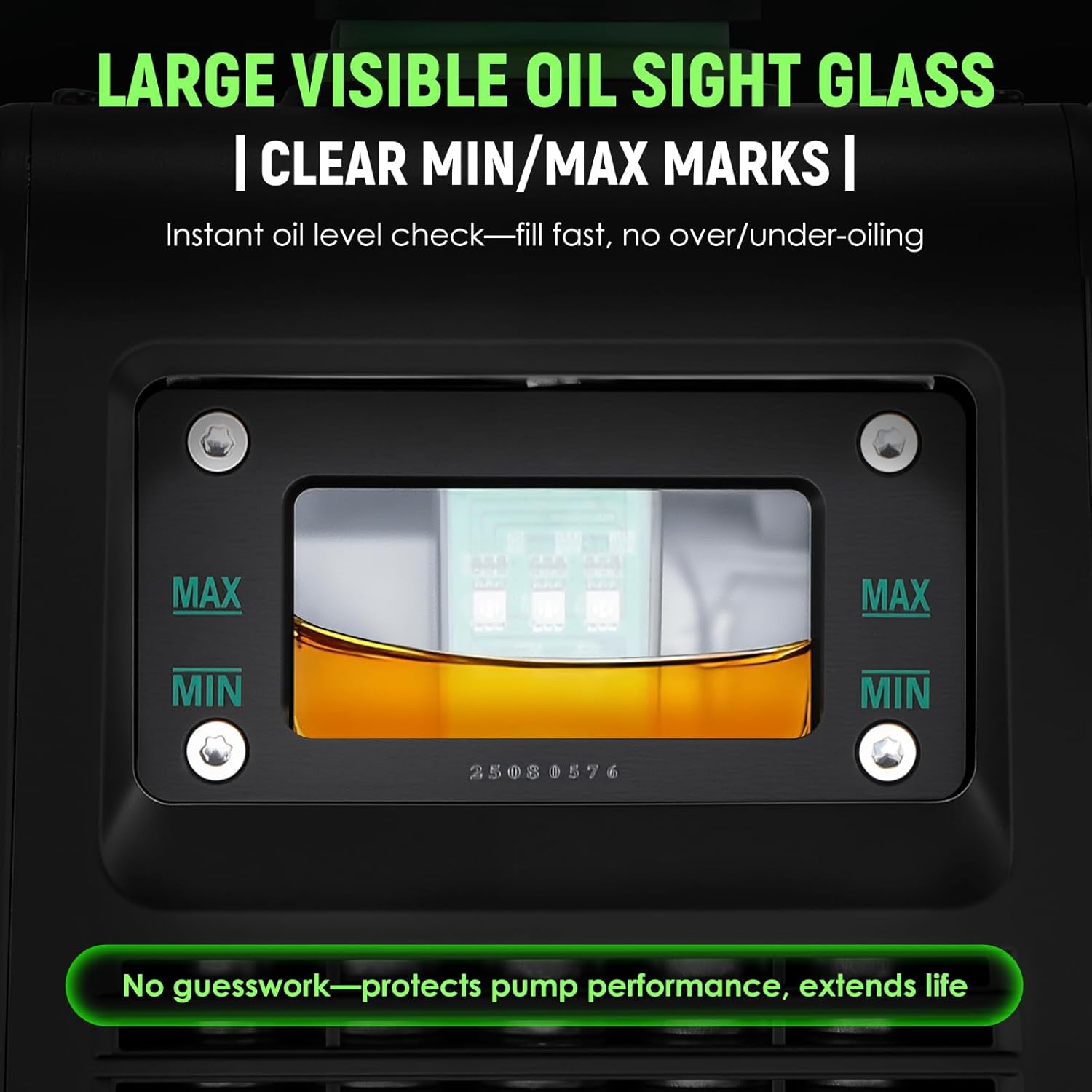 Antstone Dual Stage HVAC Vacuum Pump 1 HP 8CFM Rotary Vane Air Vacuum Pump 2 Pa 15 Micron Smart Oil Change System for HVAC Air Conditioning Refrigeration Maintenance A2L R32 R22 Compatible