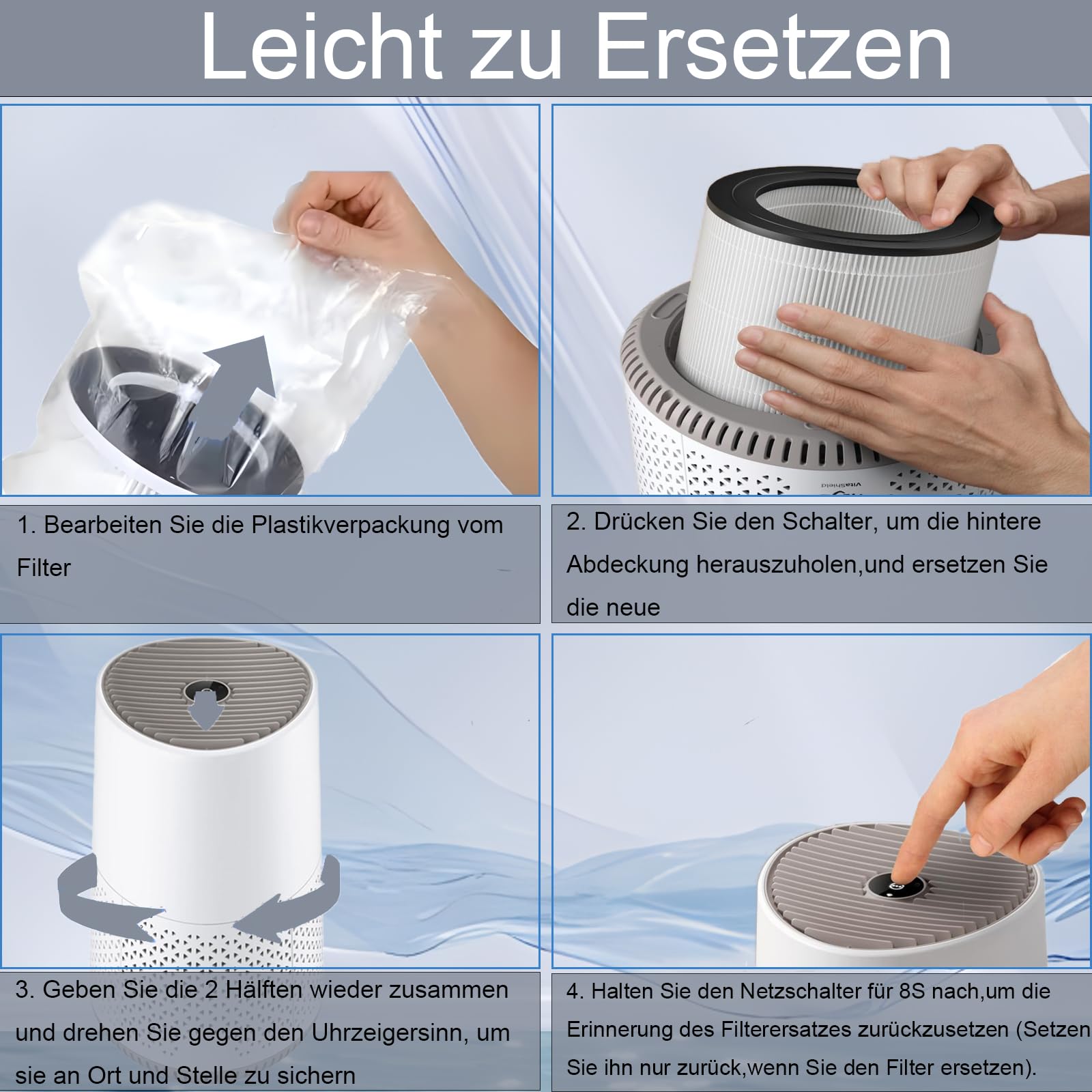 FY0611/30 vervangingsfilter voor Philips AC0650 en AC0651/10