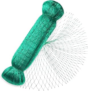 13 x 33Ft Garden Netting Trellis 4 x10m Nylon Garden Mesh Bird Netting Pond Net for Vine Covers Fruit Trees Seedlings Vegetables Flowers Plants