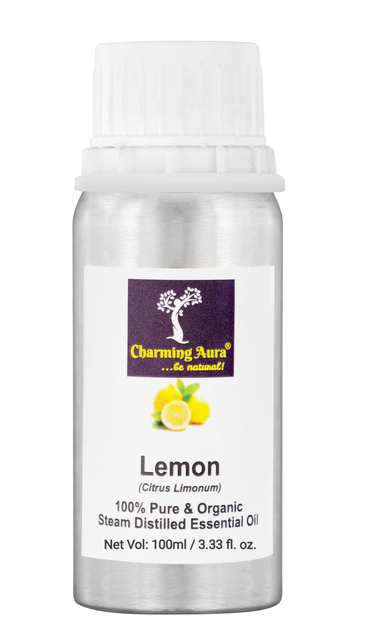 Lemon Steam Distilled Essential Oil (Lemon, 100ml)-image-31