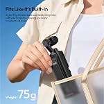 ULANZI MA66 Trépied de caméra magnétique pour DJI Action avec crochet caché alliage d'aluminium Multi-Angle Selfie Stick pour le tir mains libres