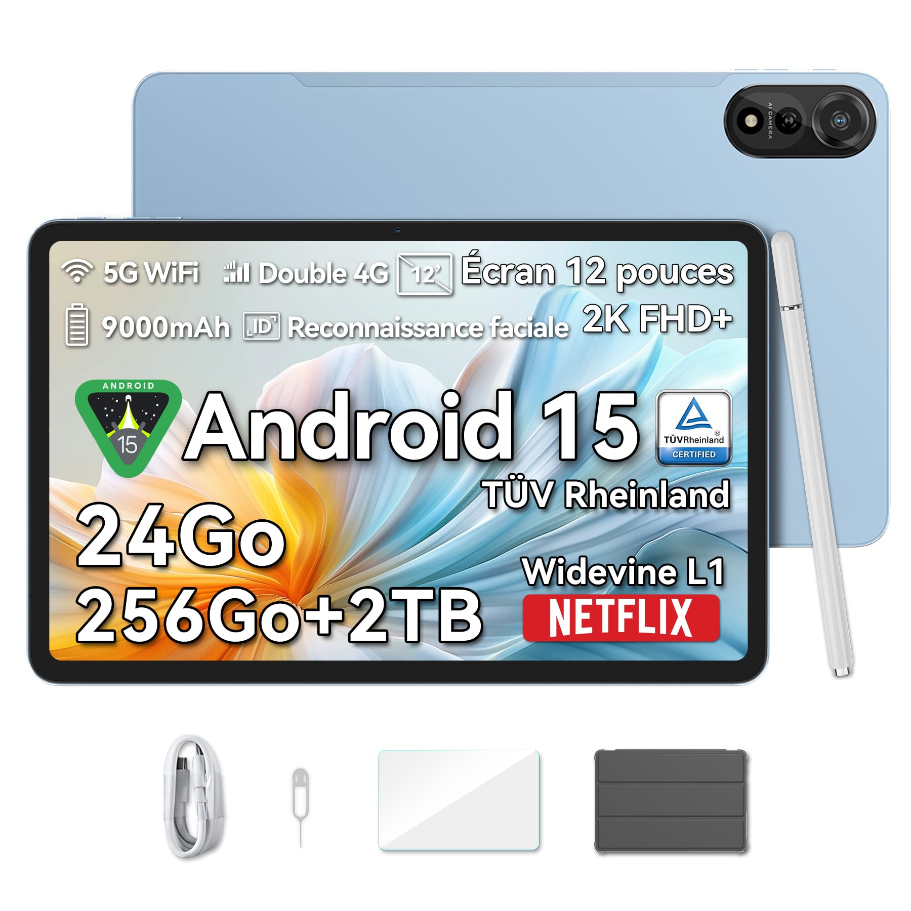 BLACKVIEW MEGA 2 (Tablet 4G - 12'' - 8/256GB) BLUE : Amazon.co.uk