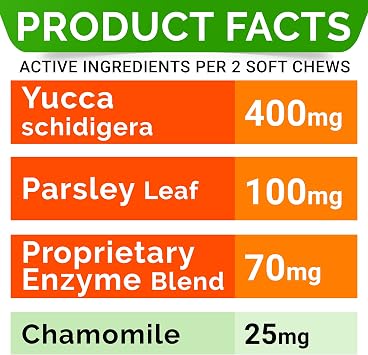 STRELLALAB No Poo Chews for Dogs - Coprophagia & Stool Eating Deterrent