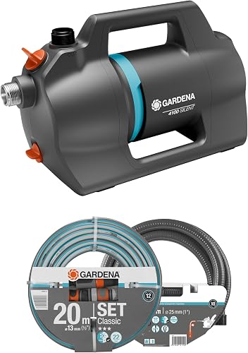 pompe de jardin 4200 Silent Set: Pompe d’arrosage innova Gardena
