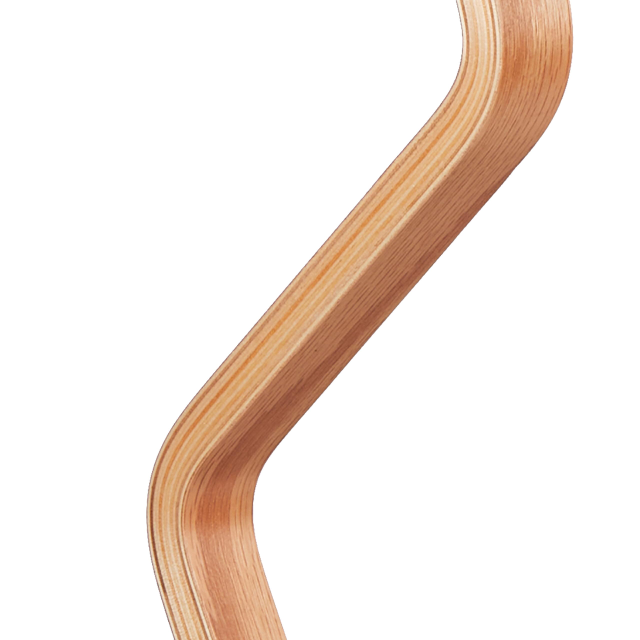 Relaxdays Porte-Serviettes, 2 Barres Horizontales, H x L x P : 86 x 37 x 18 cm, pour la Salle de Bain, Noir et Nature