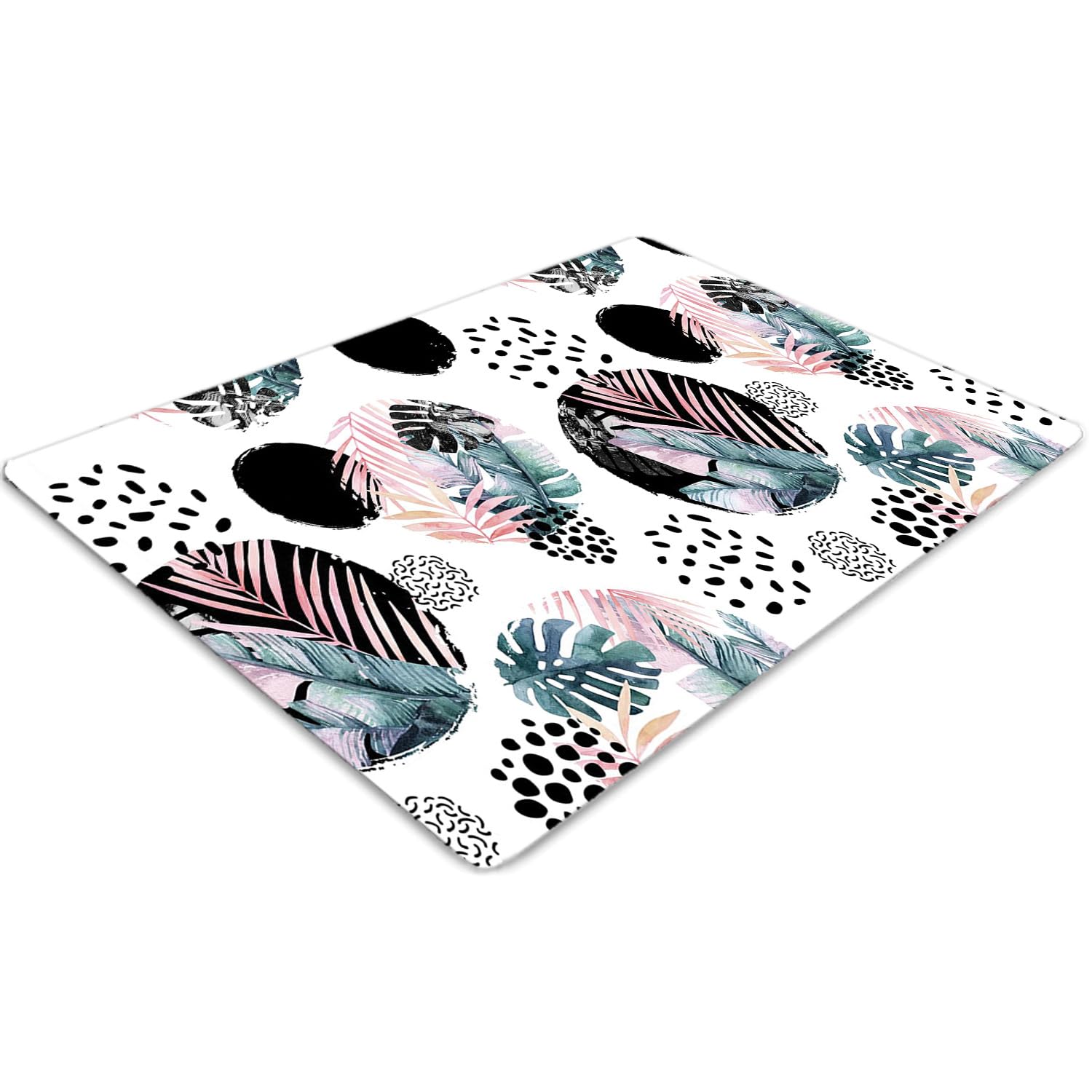Tapis de chaise 120x90 cm en PVC transparent pour le bureau et la maison