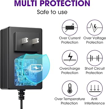Guy-Tech 15V AC/DC Adapter Compatible with Creative SR20 SR20A P/N: 51MF8170AA001 Sound Blaster Roar Portable Bluetooth Wireless Speaker 15VDC Power Supply Cord Cable