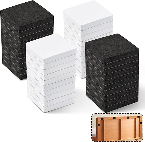 Topes antivibraciones para cabecero de pared, protector de pared de muebles, marco de cama, almohadillas antivibración insonorizadas para evitar que