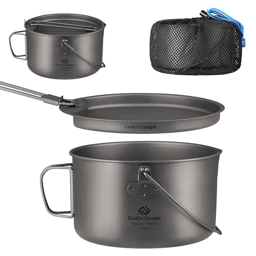 ＊新品 COOK'N'ESCAPE チタン クッカー 2点セット 新品 COOK'N'ESCAPE チタン クッカー 2点セット 楽天市場】cook