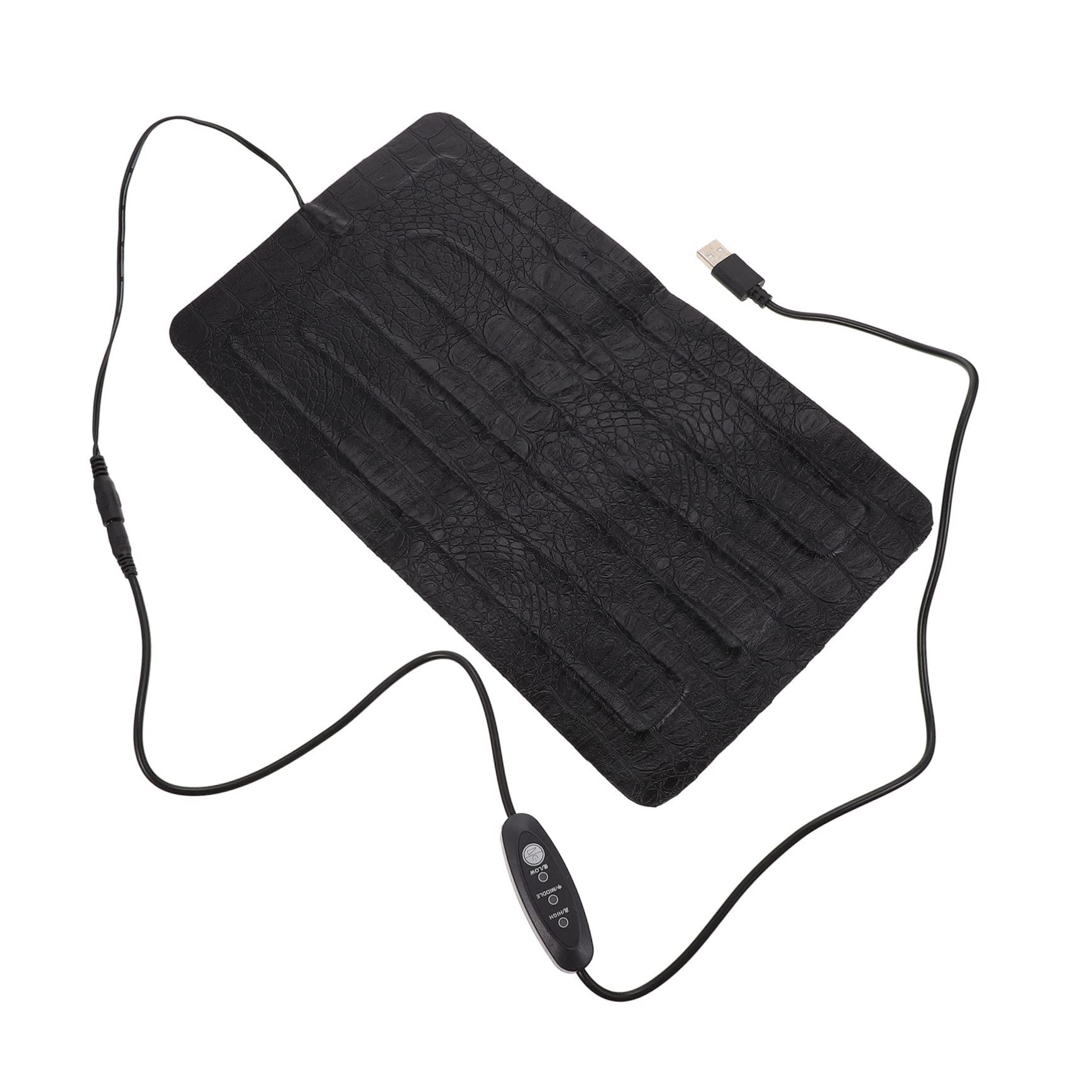 Parliky 1Pc Winter Reptile Warm Heater Level Temperature Heating Pad for Small Pets Portable Heated Mat for Lizards Turtles and Reptiles