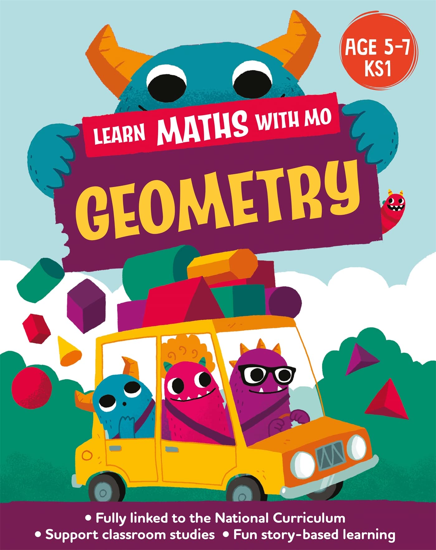 Learn Maths with Mo: Geometry by Hilary Koll (Paperback Book)