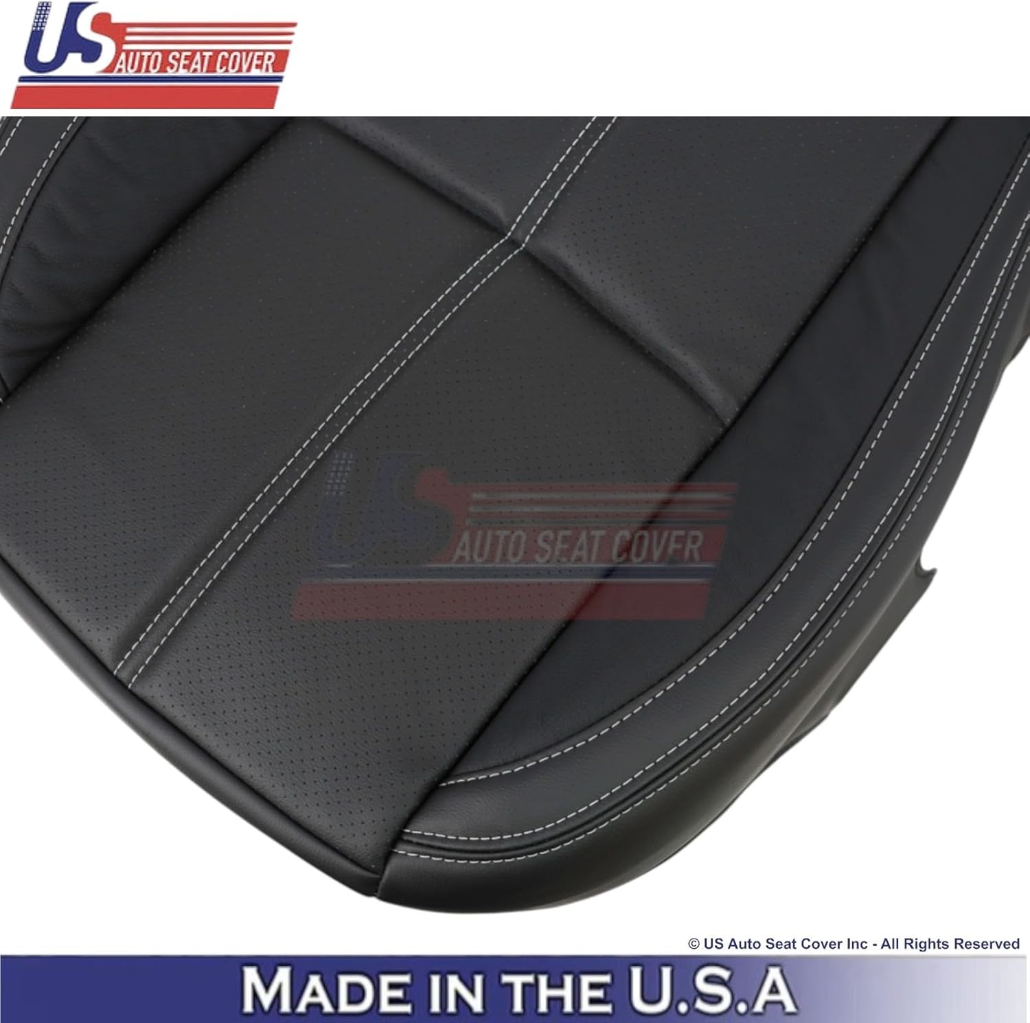 2017-2018 fits Subaru fitsester Touring Genuine Leather Front Seat Covers Black
