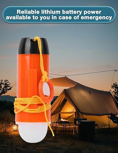 Miniatura 5 de Ahorro de luz LED marina la luz estroboscópica de seguridad ultra brillante activada por agua se fija fácilmente al chaleco salvavidas, chaqueta,