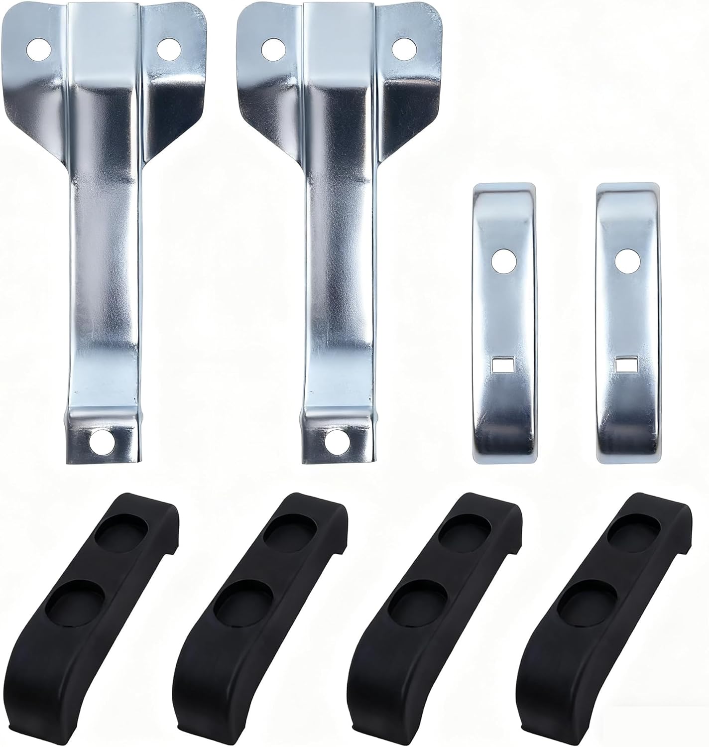 4 Core Heavy Duty Radiator Bracket Kit Fit for Chevy GMC Truck C10 C20 C30 1967-1972 Replace 1099ZB,1099ZC