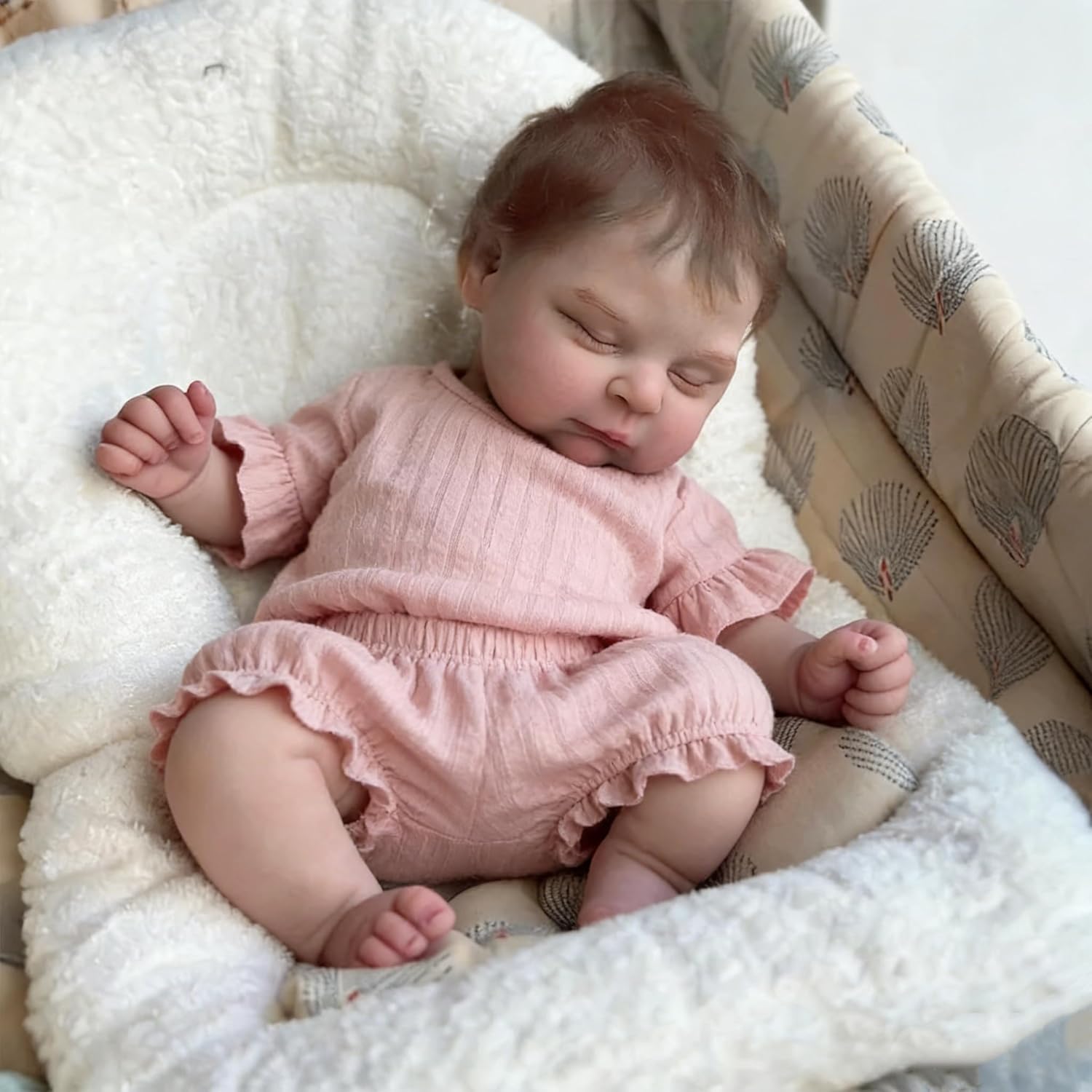 Zero Pam Reborn Baby Dolls Girl 20 Inch Realistic Babys Doll Soft Body Real Life Silicone Baby Dolls Adorable Life Like Newborn Dolls That Look Real,Toys for Ages 3+