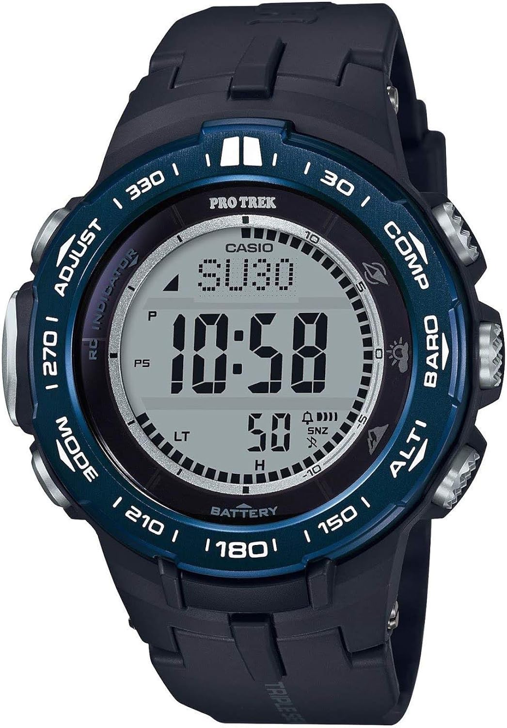 Casio Men Digital Quartz Watch With Plastic Strap Prw 3100yb 1cr Amazon Co Uk Watches Casio Men Digital Quartz Watch With Plastic Strap Prw 3100yb 1cr Amazon Co Uk Watches