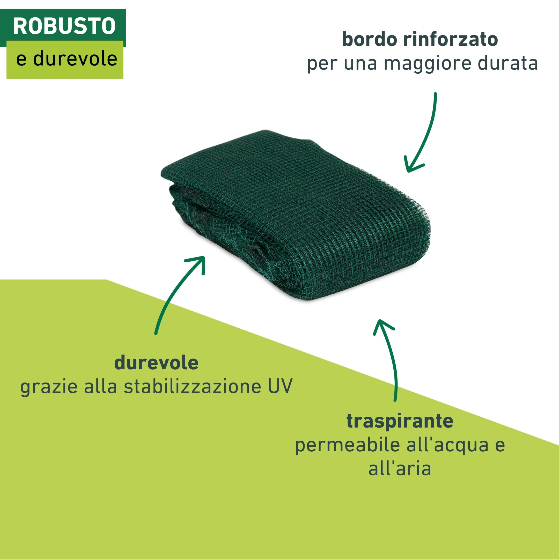 Telo Protettivo Per Compost Windhager 2,5x2m Verde 200g/m² – Tessuto Non Tessuto Resistente UV - 4