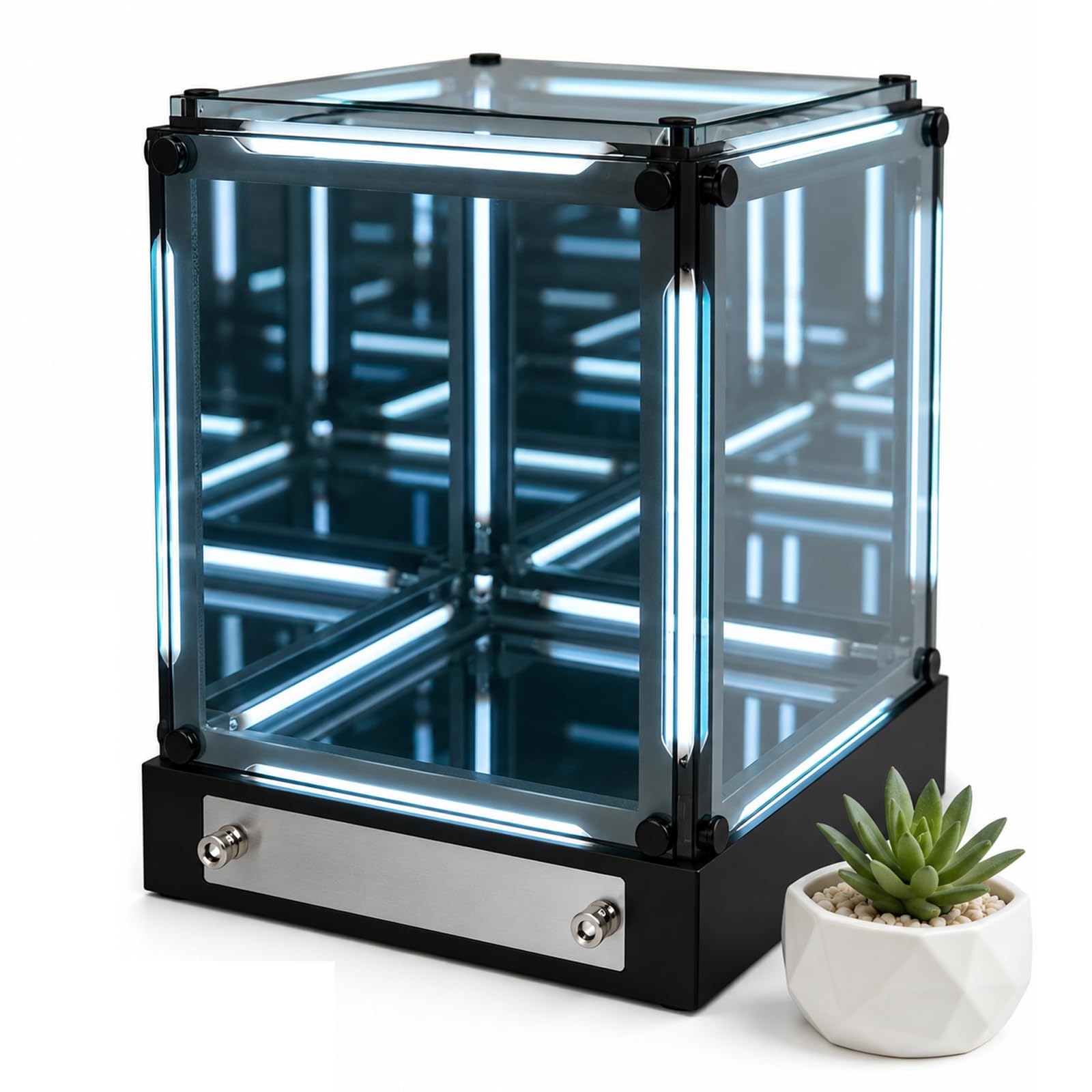 Infinity Cube Light, Lampada Abyss 4D con Touch Control