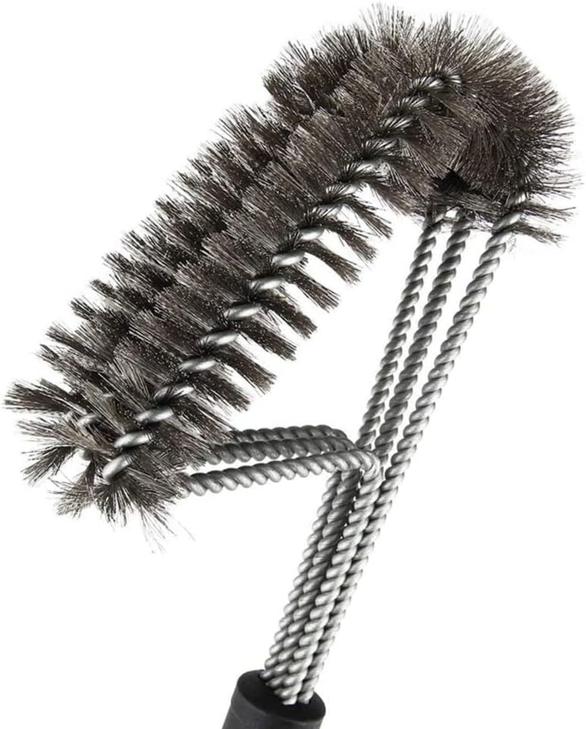 HURUMA Pincel Limpieza Barbacoa Cocina Grill Cerdas Resistentes Acero Inoxidable Mordazas