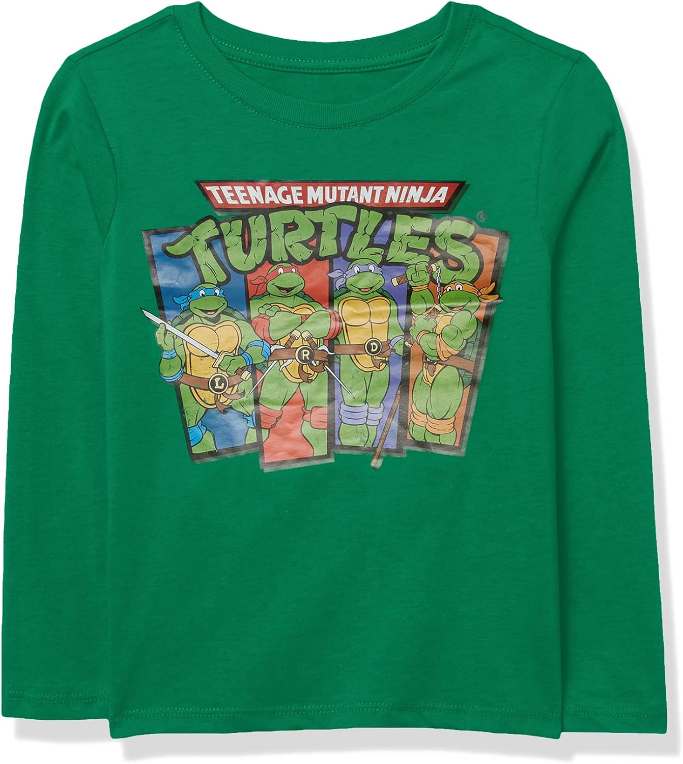 Teenage Mutant Ninja Turtles Boys' Long Sleeve Graphic T-Shirt: Clothing, Shoes & Jewelry