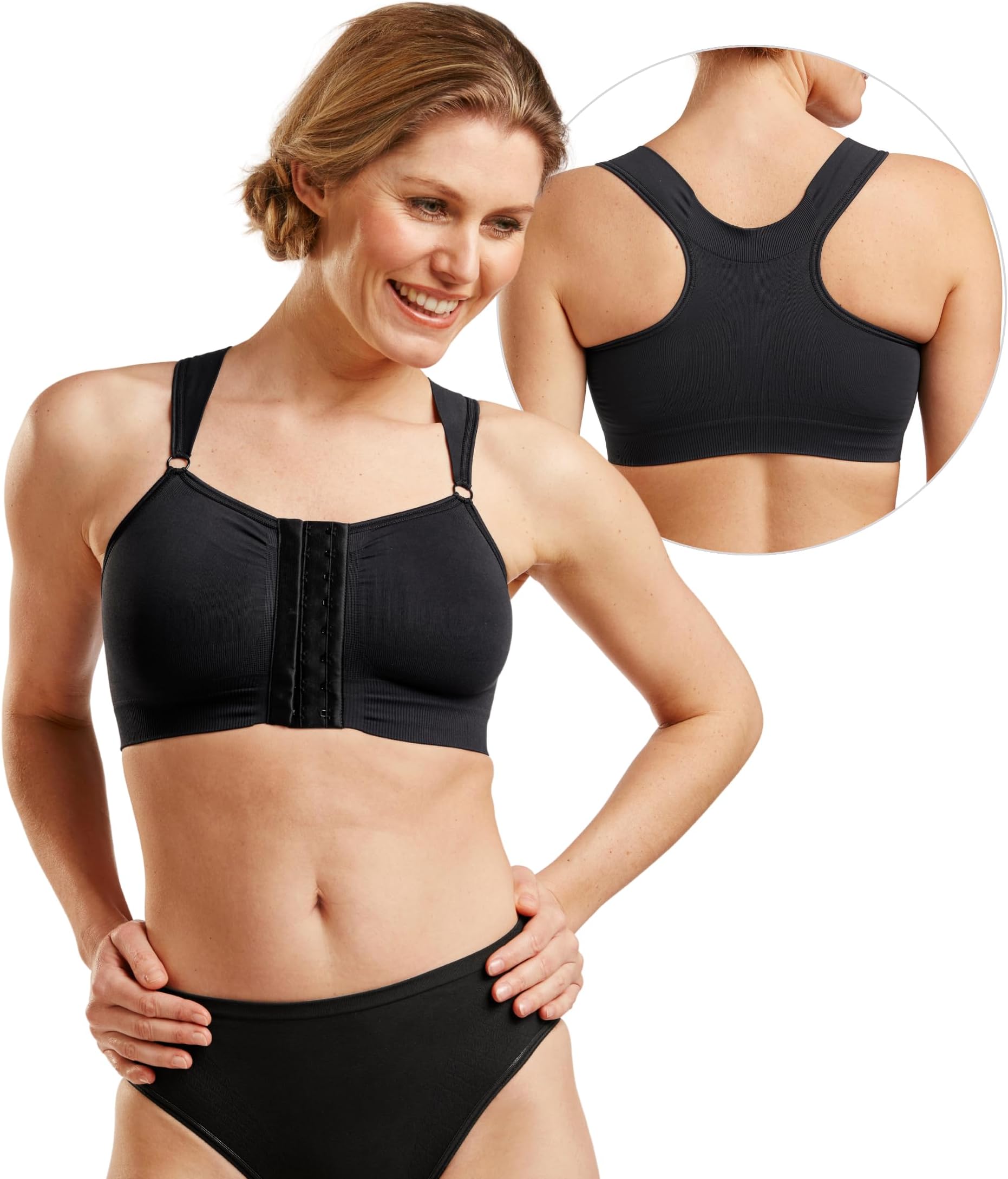 Bella Front Closure Comfort/Sleep Bra #3212