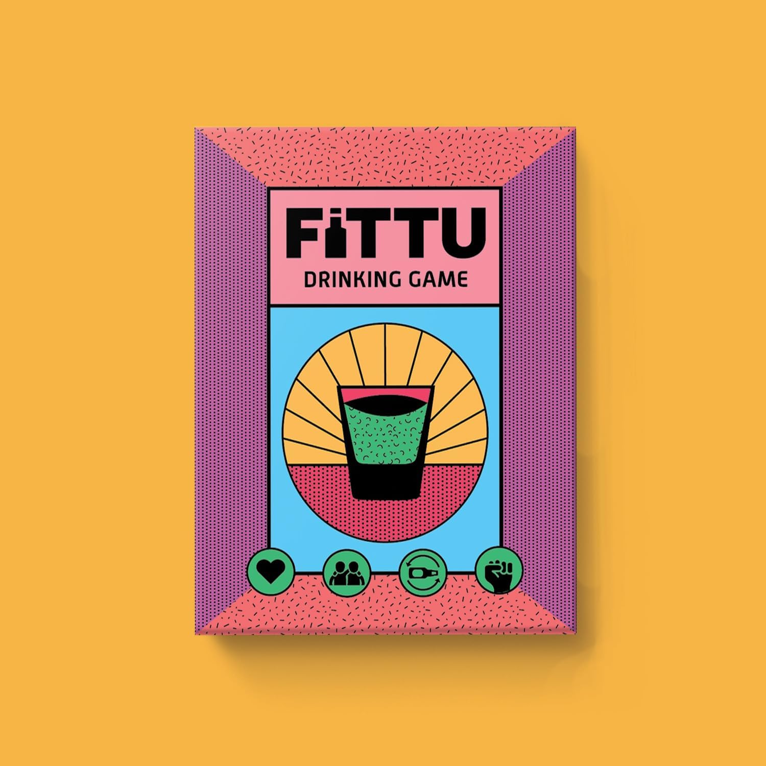 alchi Fittu Adult Party Card Game - Hilarious 21+ Card Game for Game Night (60 Cards) | Handmade in Nepal | Funny Party Game for Adults